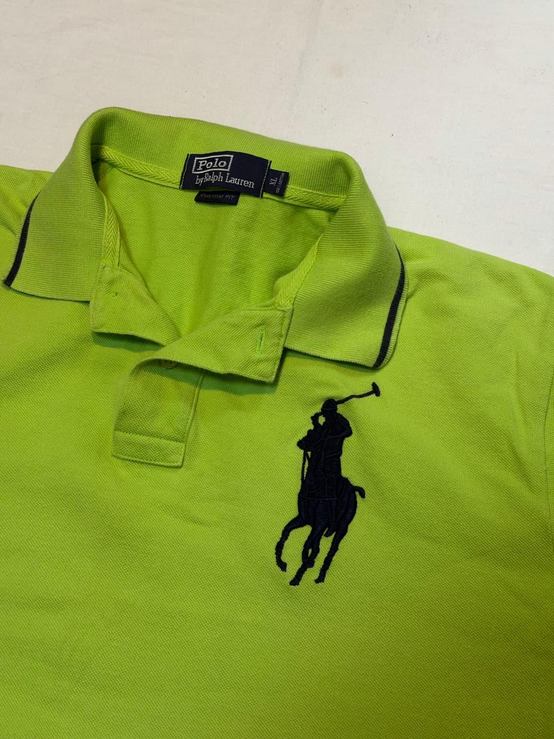 폴로 랄프로렌 빅포니 치프키프 카라티 라임 그린 상품이미지2