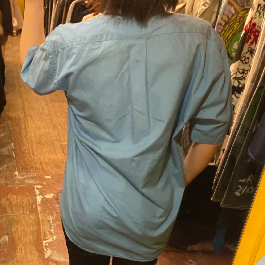 [HI] 폴로 반팔셔츠 블루 상품이미지5