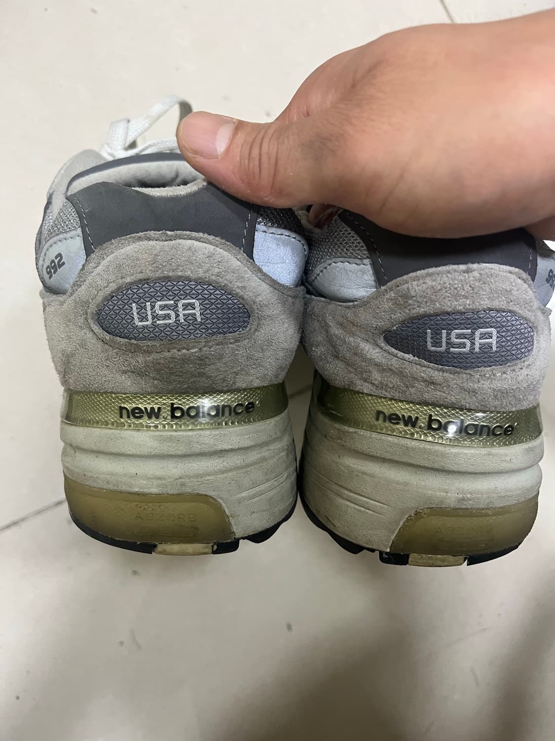 New Balance 992 Gray (M992GR / 290) 상품이미지3