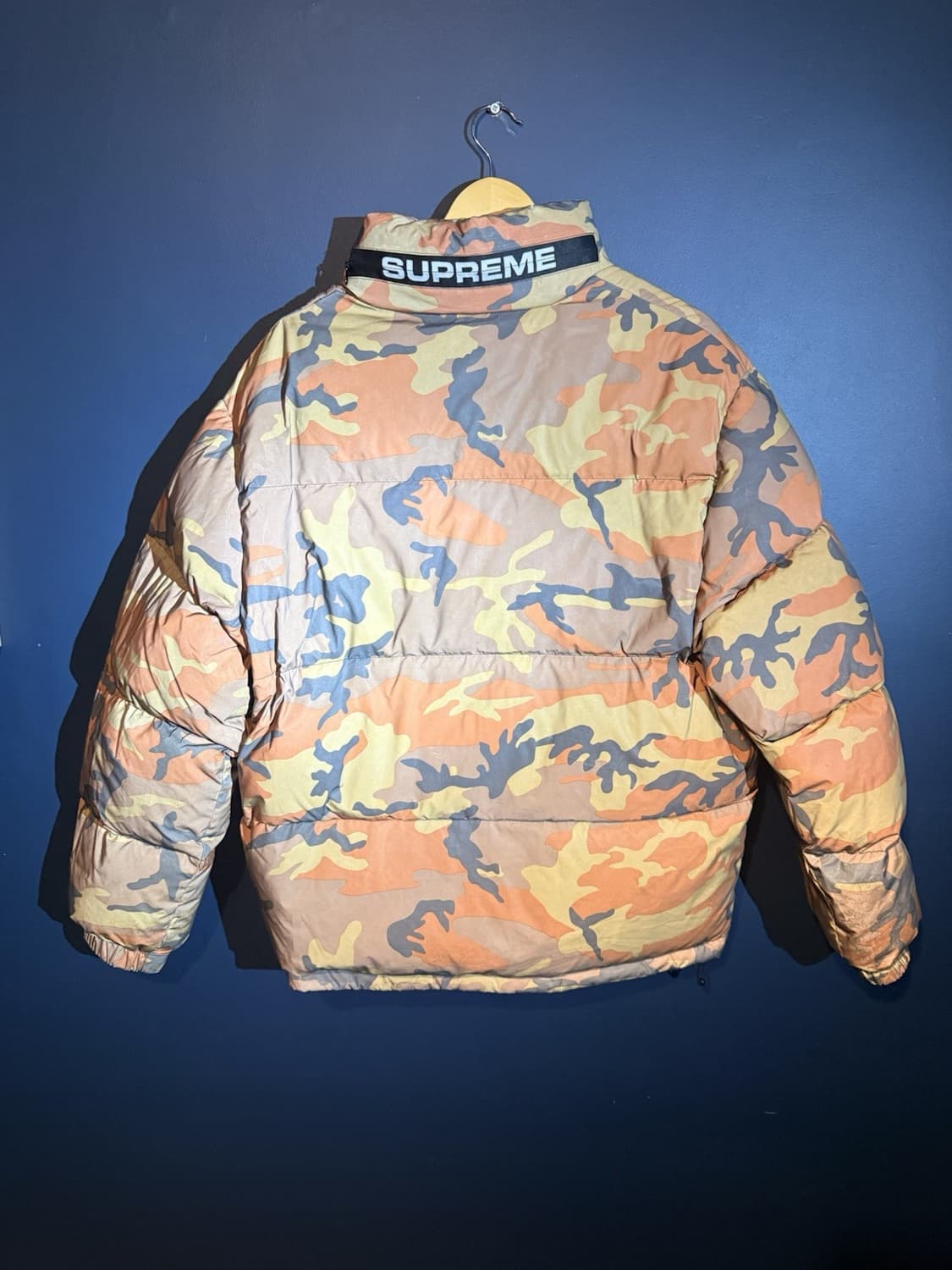 슈프림 리플렉티브 카모 다운 패딩 자켓 상품이미지4