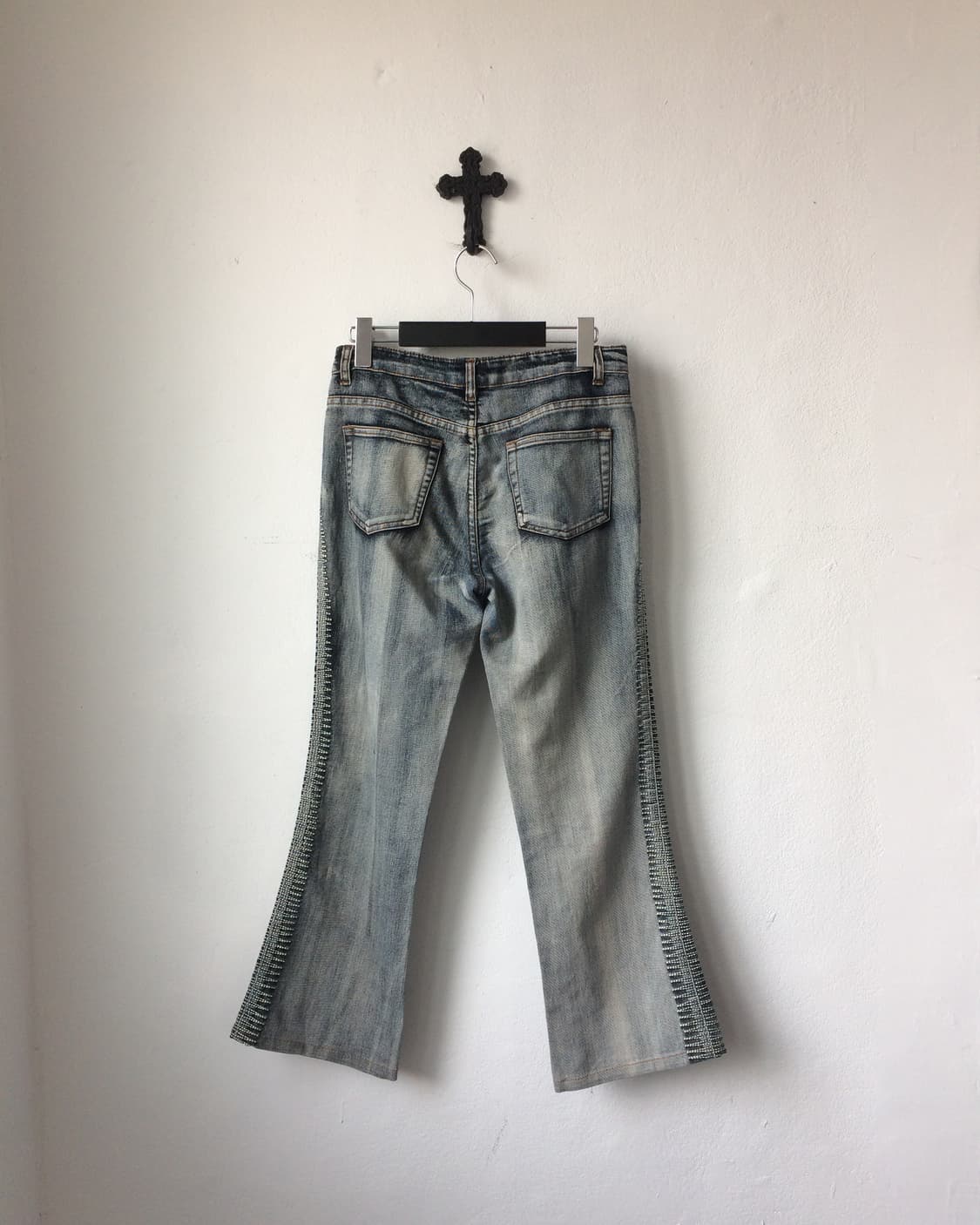 Side stitch point washing pants 상품이미지3