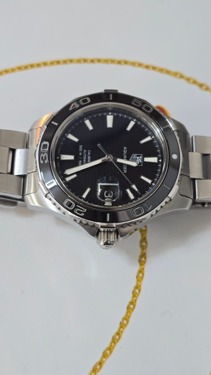 태그호이어 아쿠아레이서 500m 오토메틱 상품이미지8