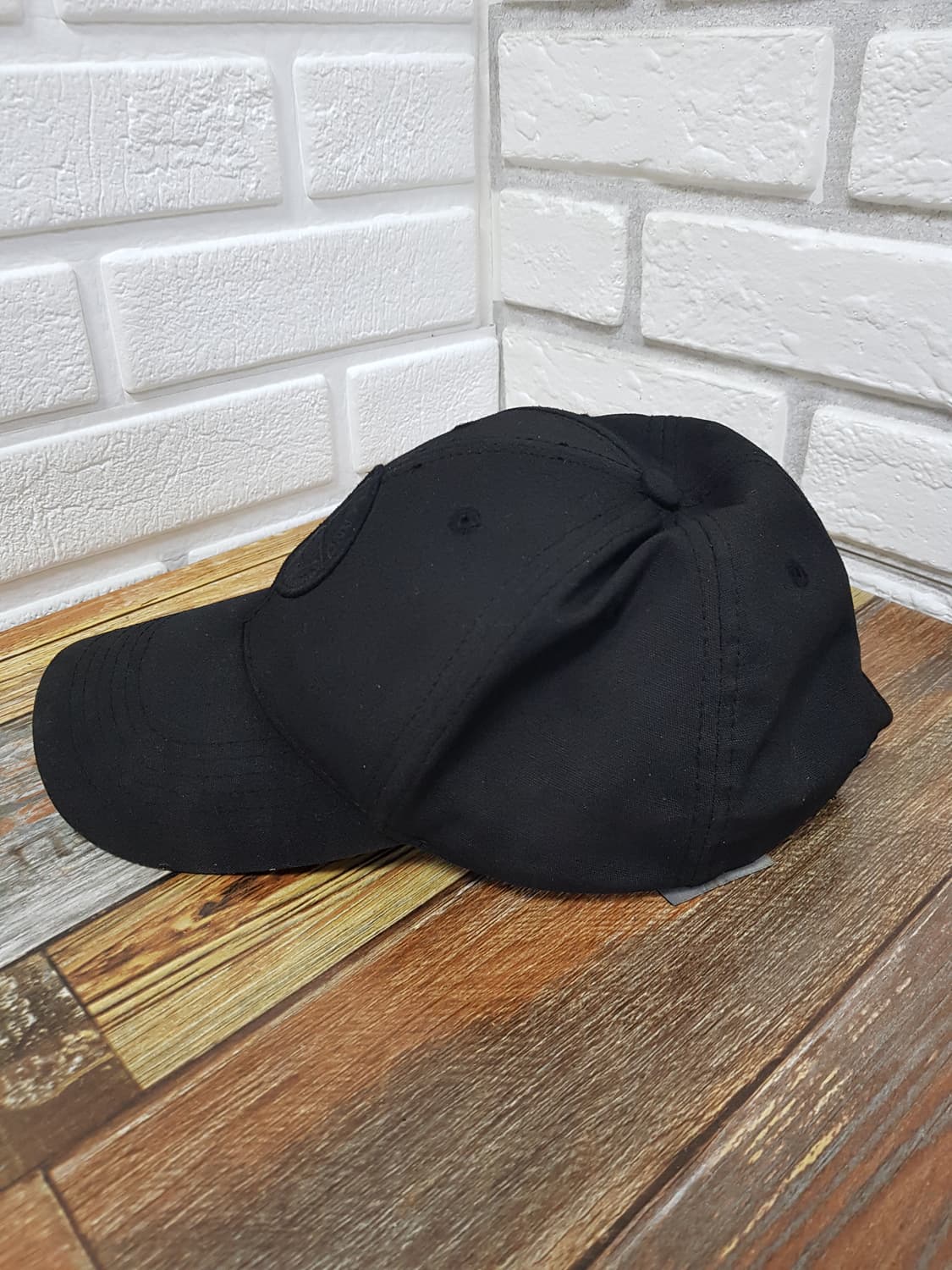 [L/정품] 스톤아일랜드 볼캡 블랙 상품이미지4