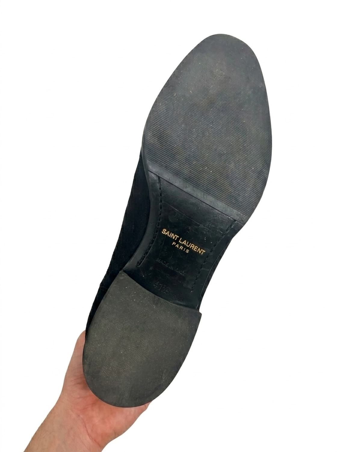Saint Laurent Suede Chelsea Boots (41.5) 상품이미지4