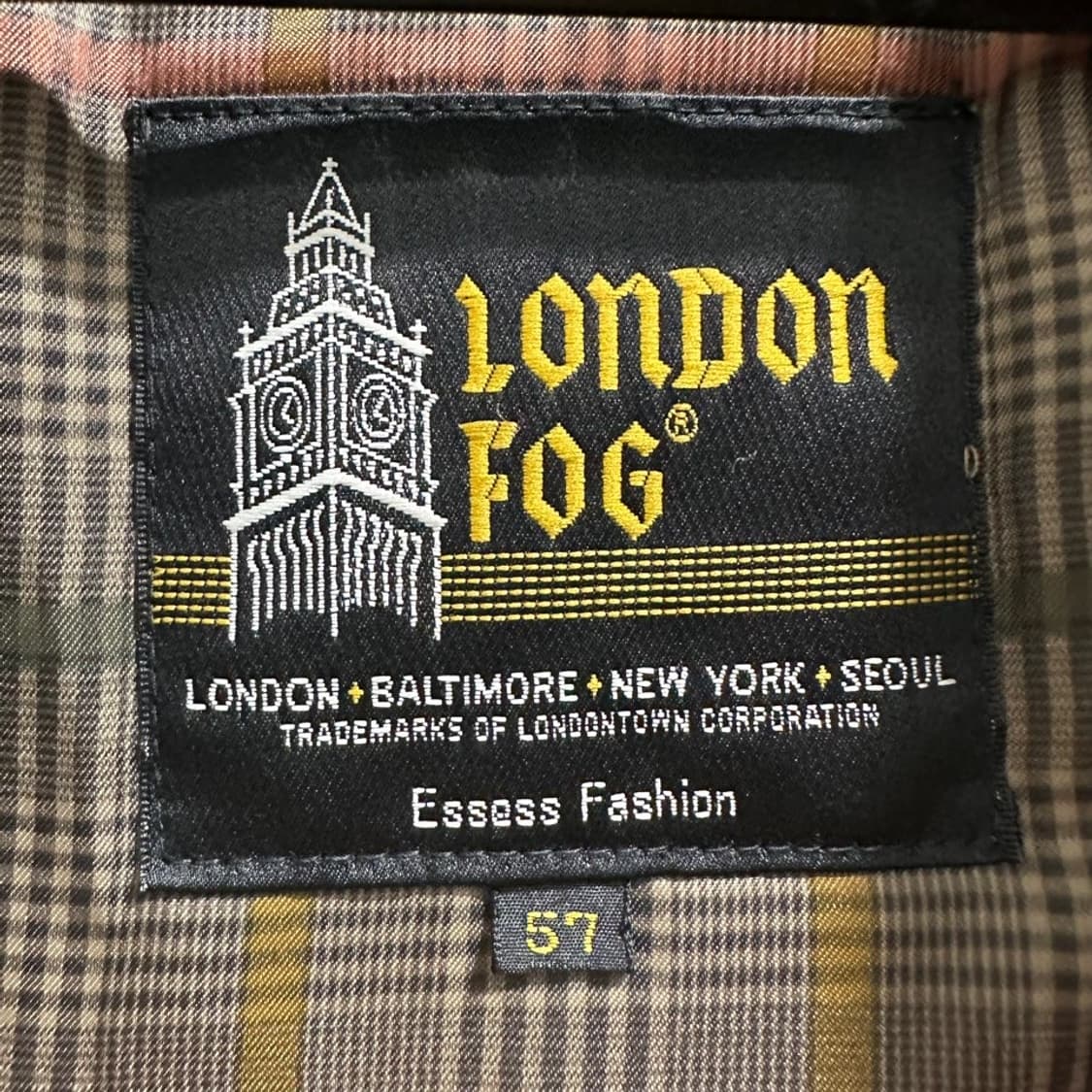 런던포그 벨티드 트렌치코트 상품이미지5