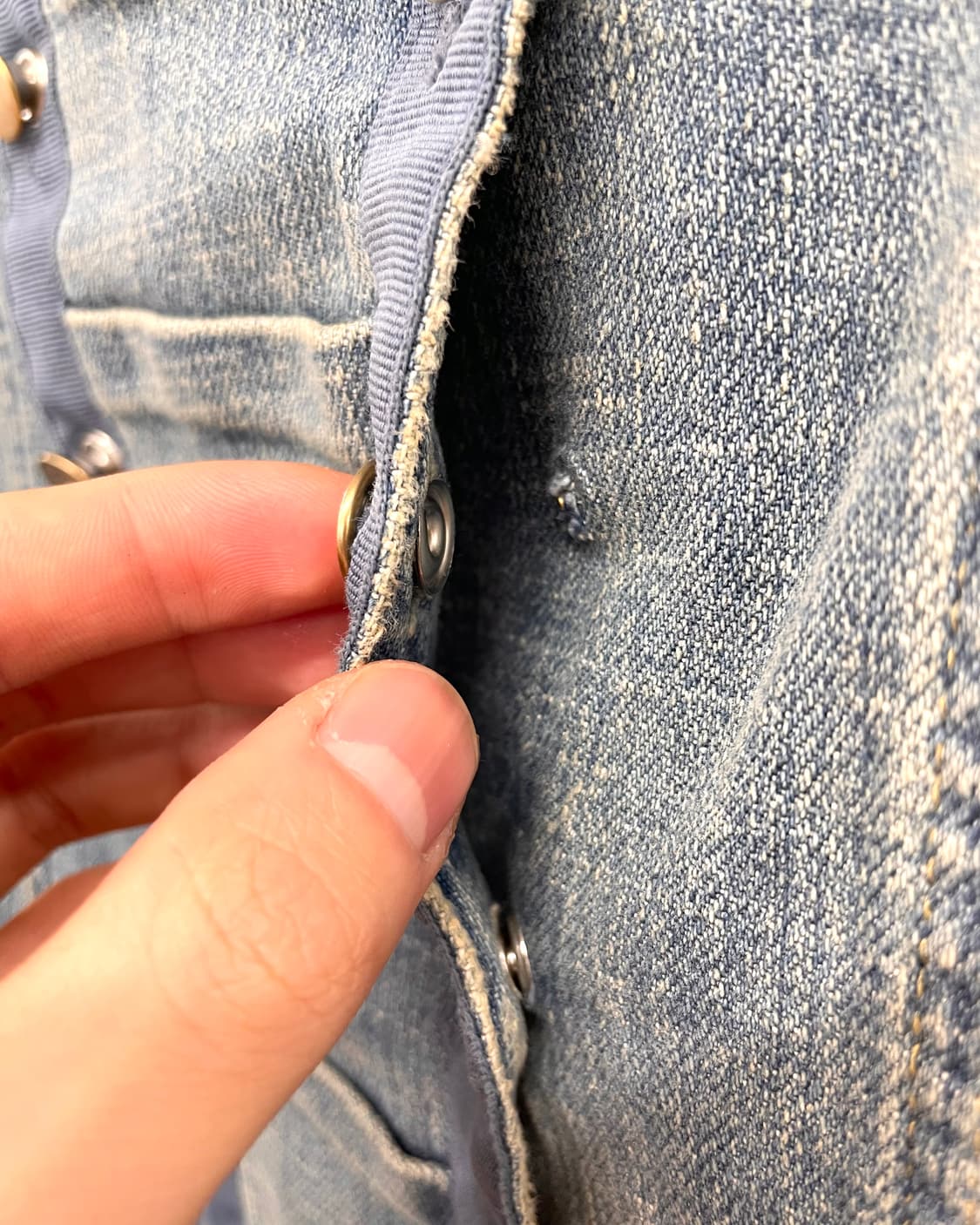 [36] 엠포리오 아르마니 데님 나폴레옹 자켓 상품이미지8