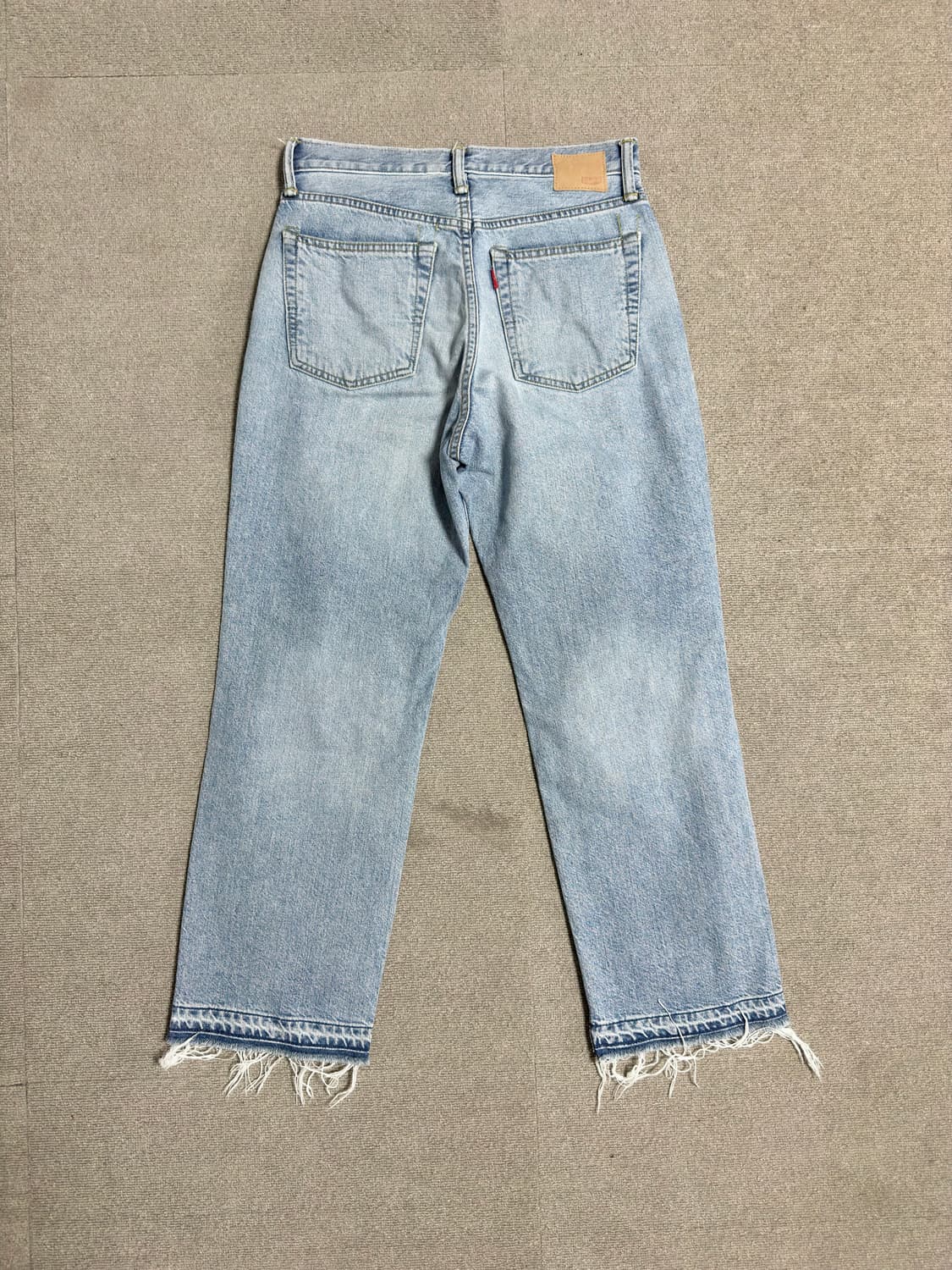 BIG JOHN Distressed Cut-off Denim Pants 상품이미지6