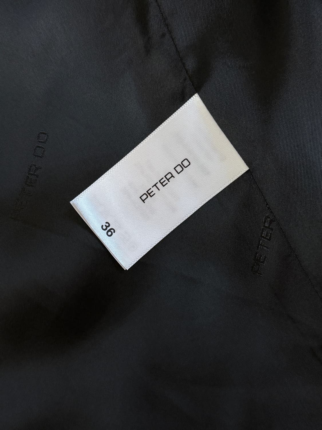 Peter Do 벨트 스트랩 자켓 36사이즈 상품이미지5