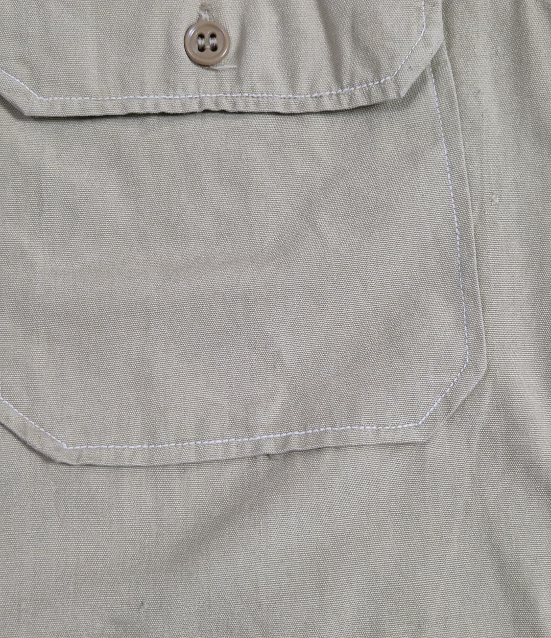 육군 구형 대통령 경호실 정복 전투복 상의 카키 반팔 셔츠 (XS) 상품이미지7