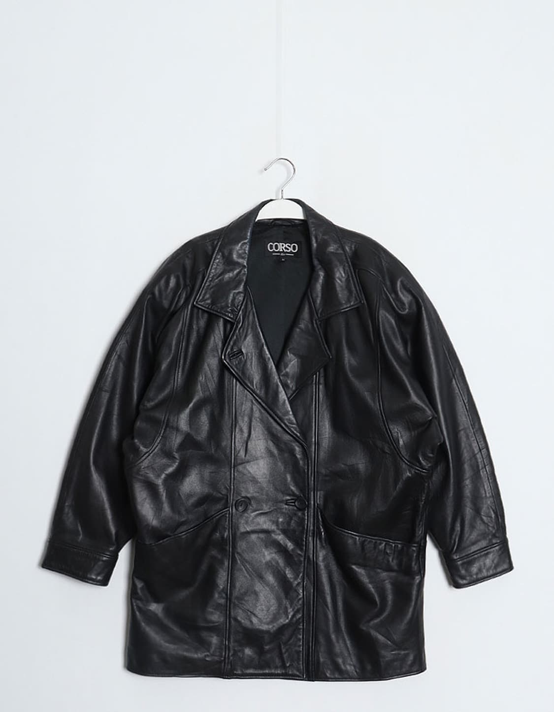 CORSO Dolman Leather Half Coat 상품이미지1