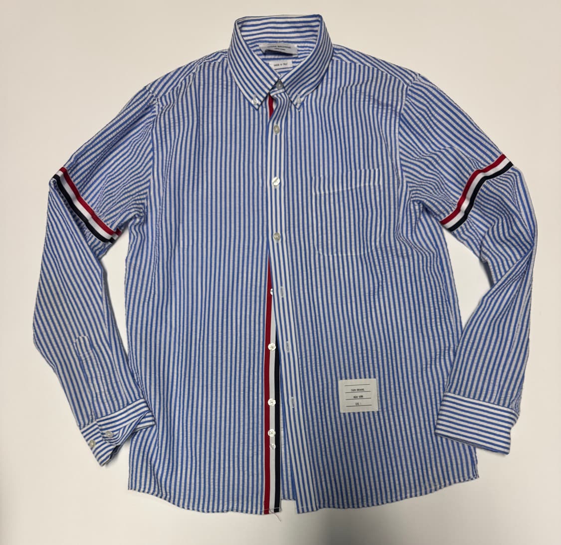 톰브라운 커스텀 리메이크 시어커스 스트라이츠 셔츠 상품이미지1