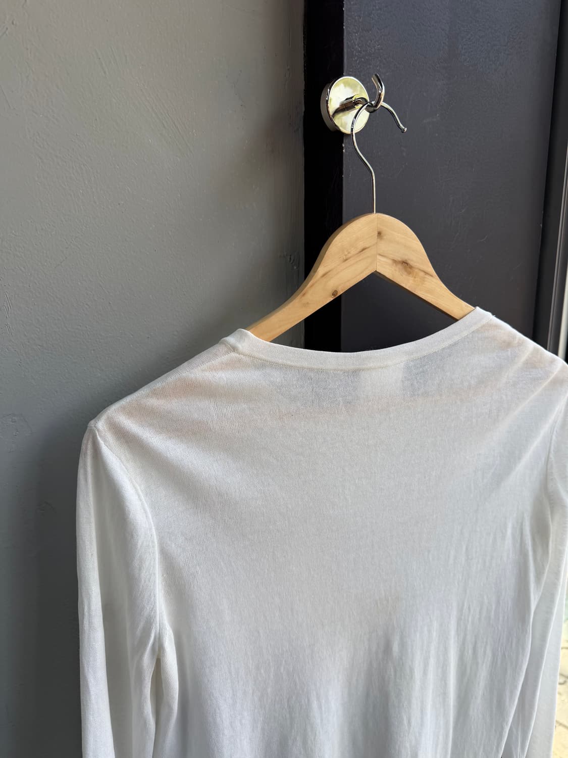 38/ 샤넬 05AW 비즈로고 슬리브 긴팔 상품이미지8