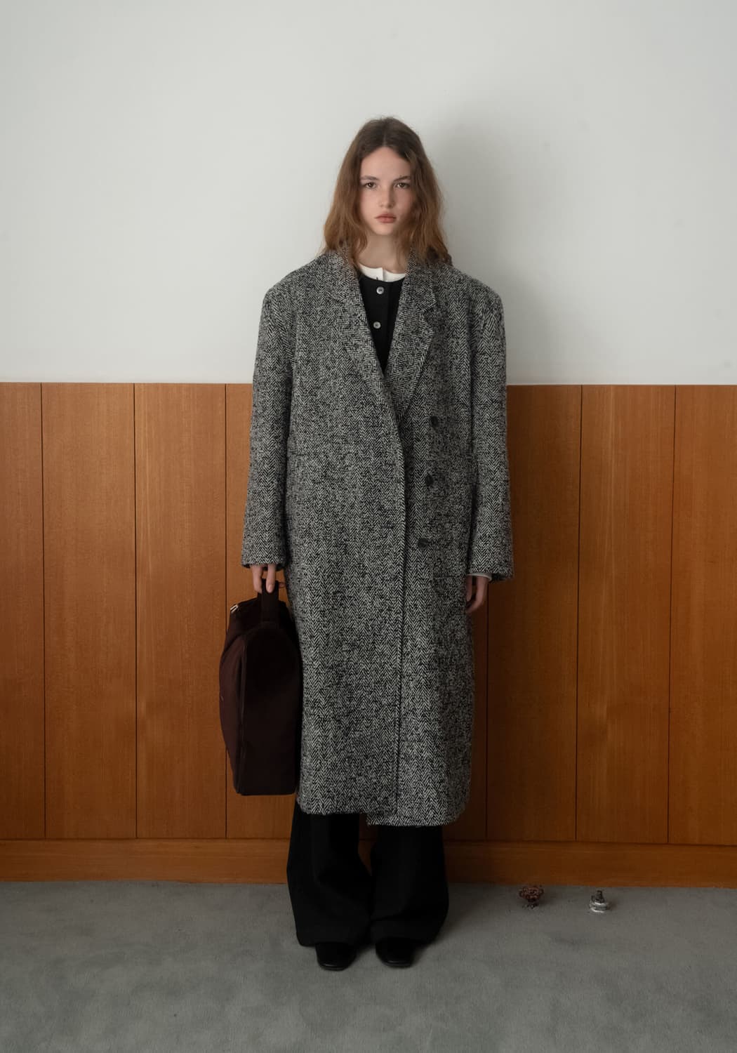 [구해요] 스무드무드 Matthieu Herringbone Coat 상품이미지2
