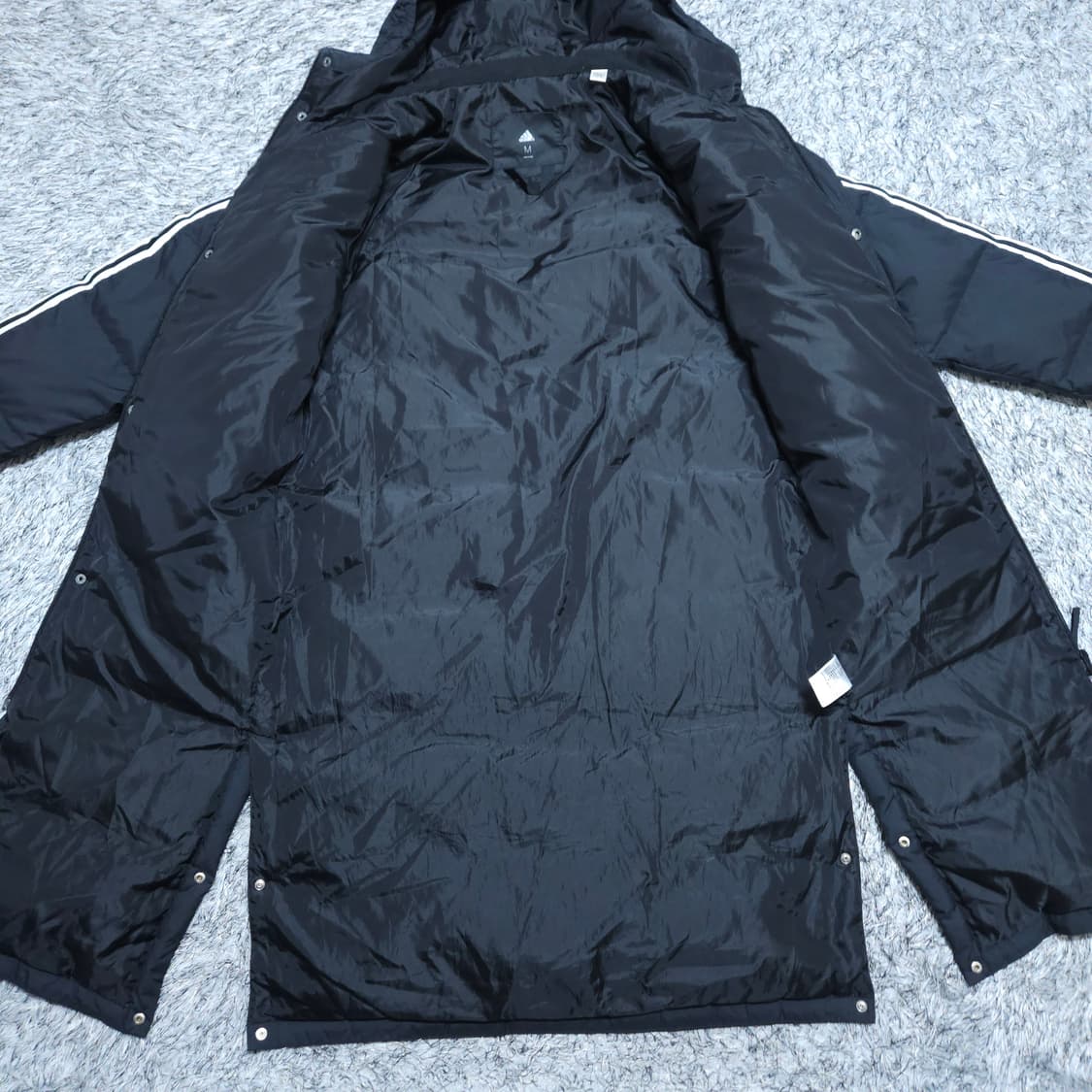 아디다스) M 남자 오리털롱패딩 3선롱파카 / 왕눈이샵 상품이미지8