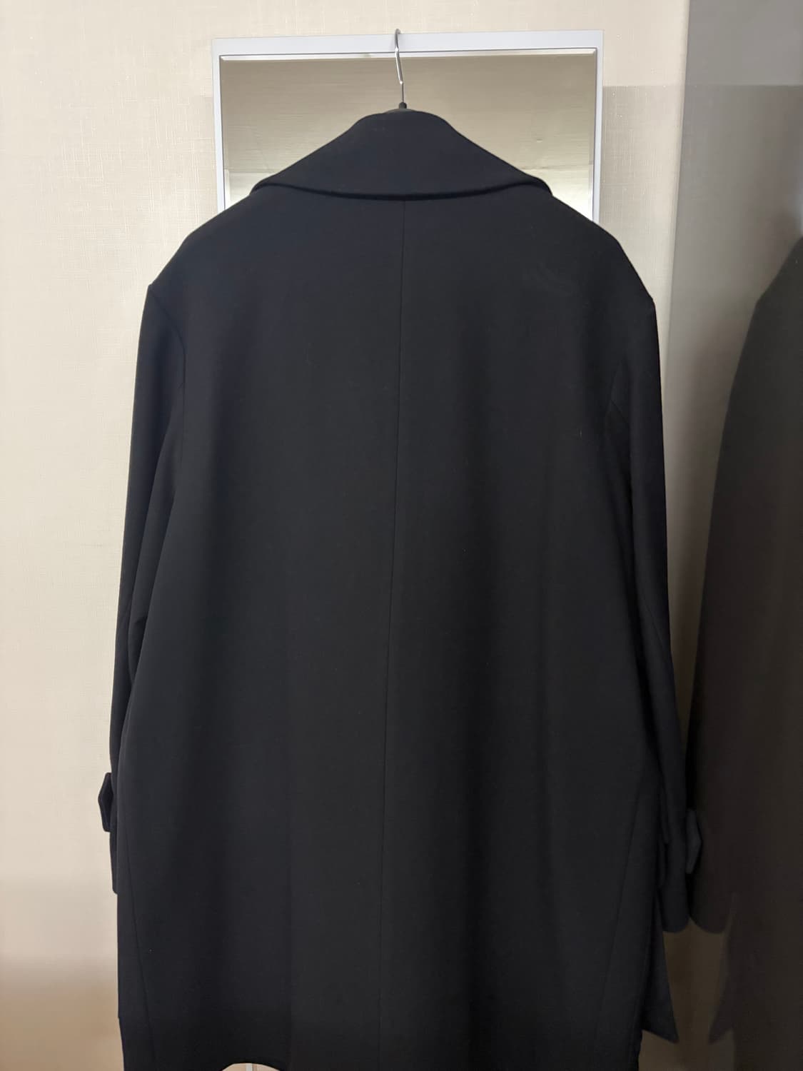 준지 17fw 캐시미어 혼방 무스탕 더블코트 상품이미지2