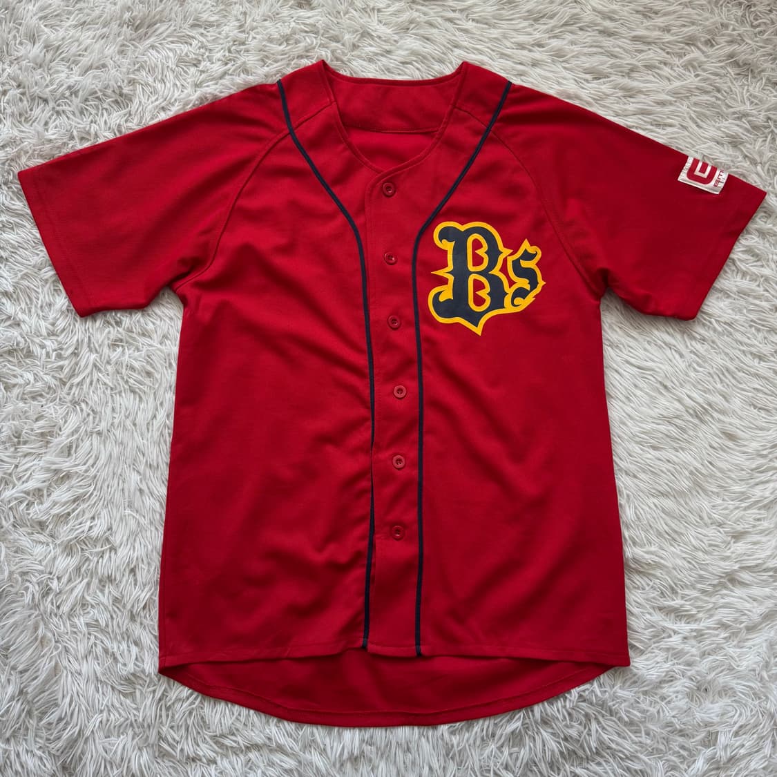 BS 일본빈티지 야구 유니폼 빈티지유니폼 야구유니폼 남여공용 반팔 상품이미지2