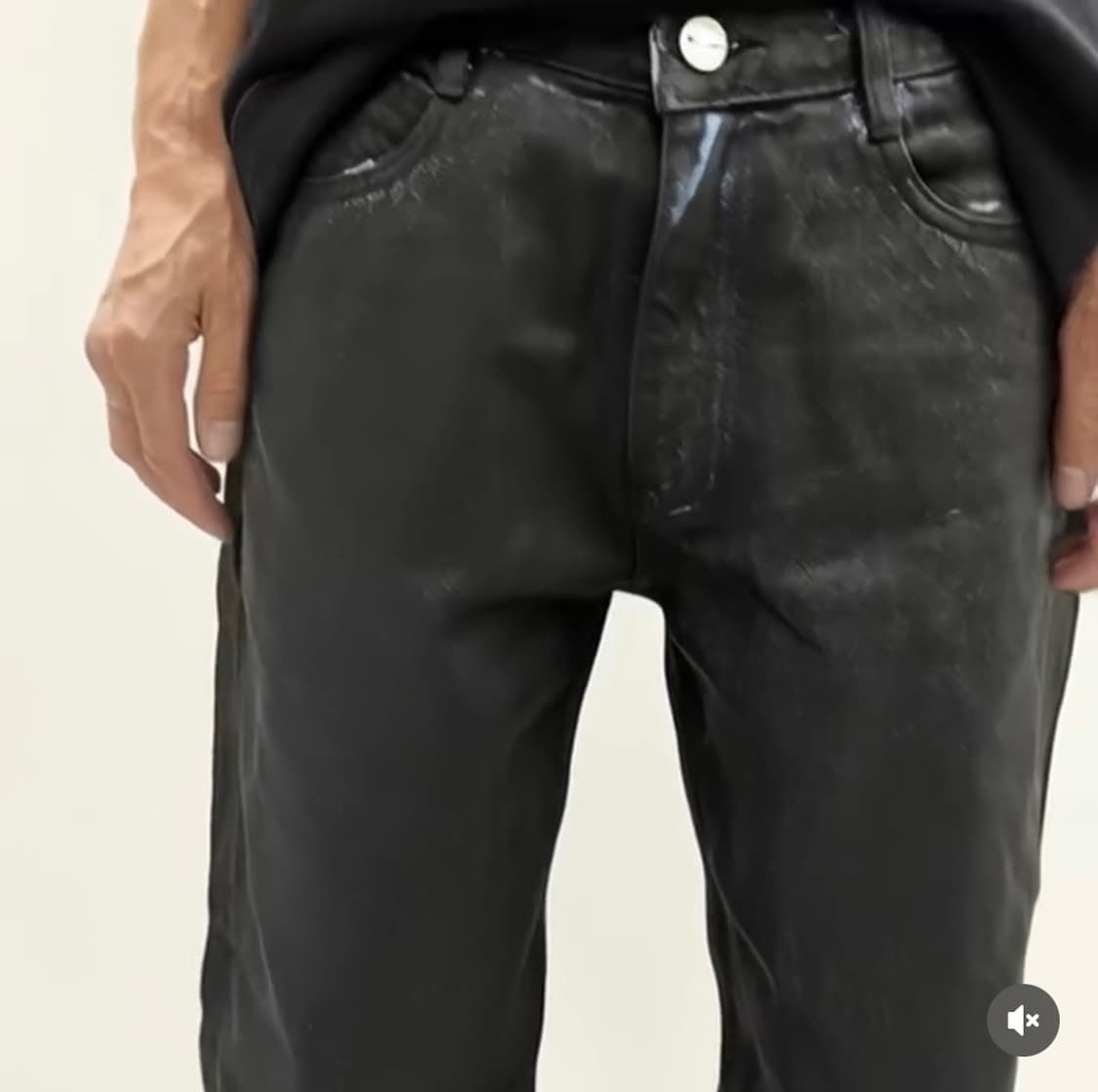 CF (17end) painted denim pants [S] 상품이미지3
