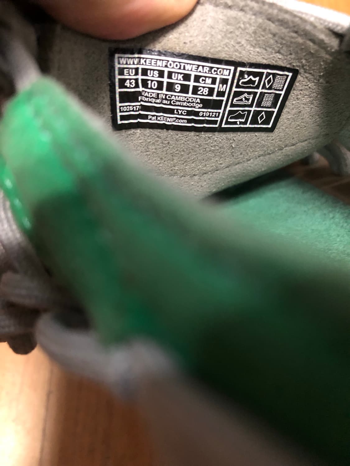 킨 keen 유니크 샌들 슬리퍼 그레이 그린 280 상품이미지9