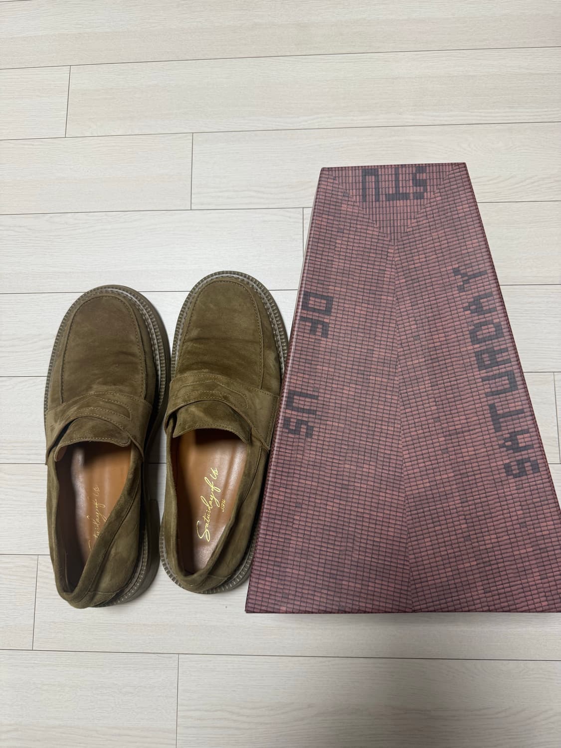 STU 로퍼 베이지 44사이즈 상품이미지1