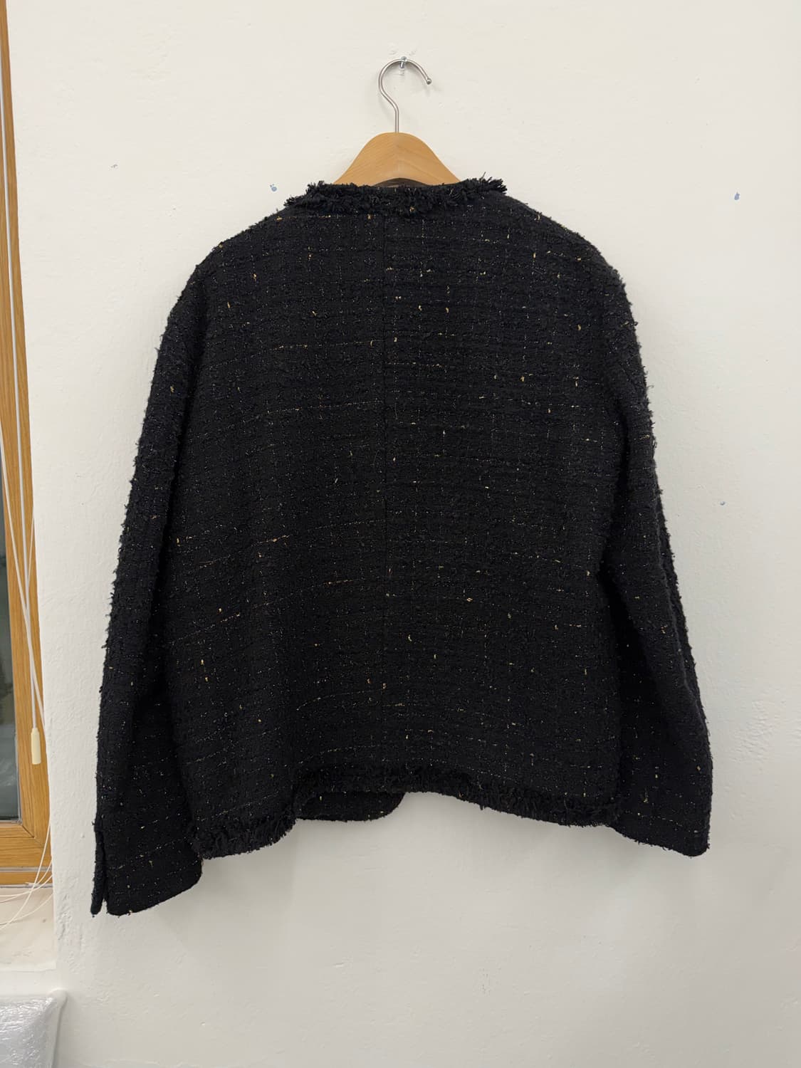 온애쉬 트위드 자켓 L 상품이미지4