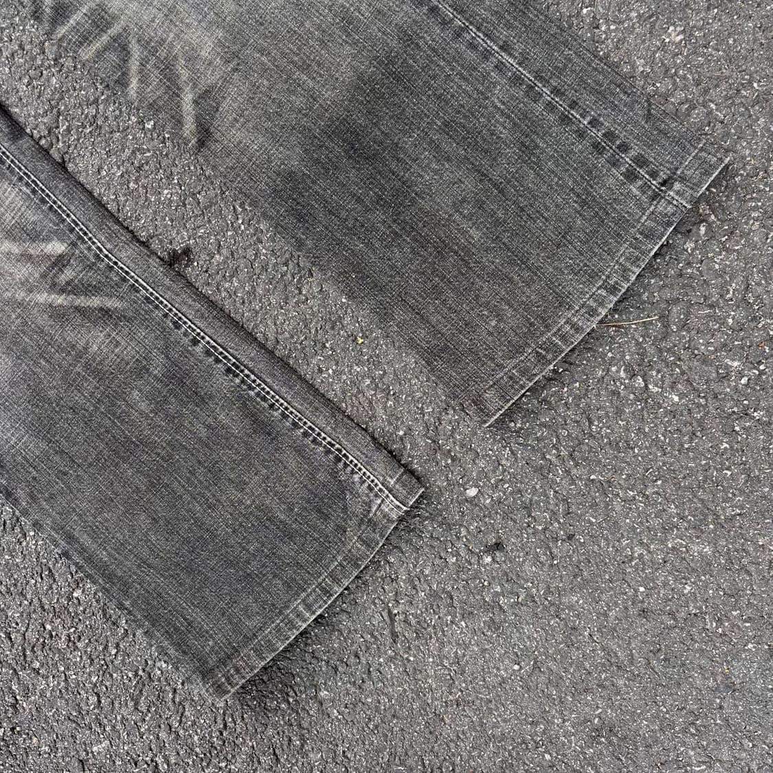 랭글러 부츠컷 데님 팬츠 블랙 상품이미지8