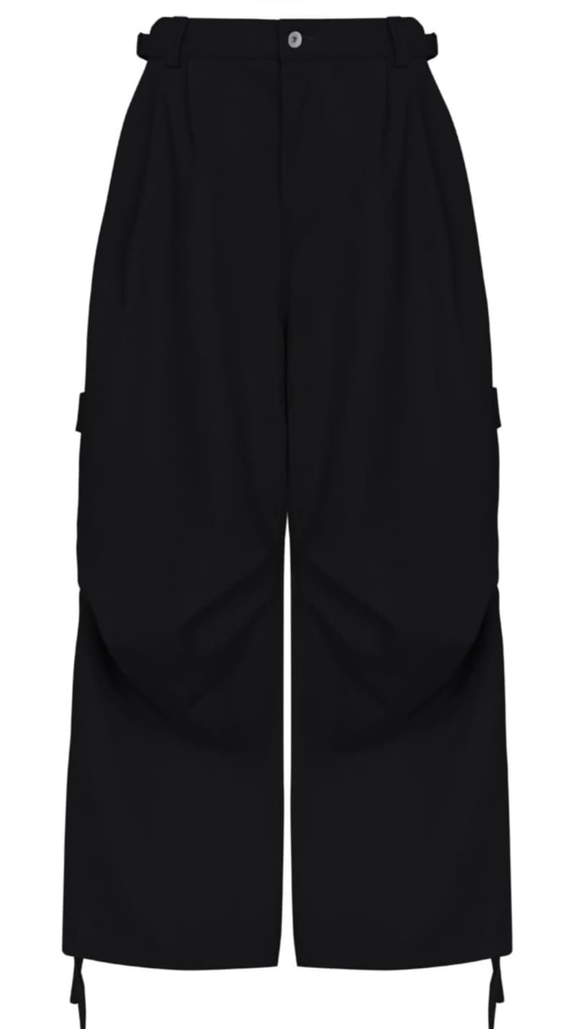 카미엔 블랙 슬렉스 (2) 상품이미지1