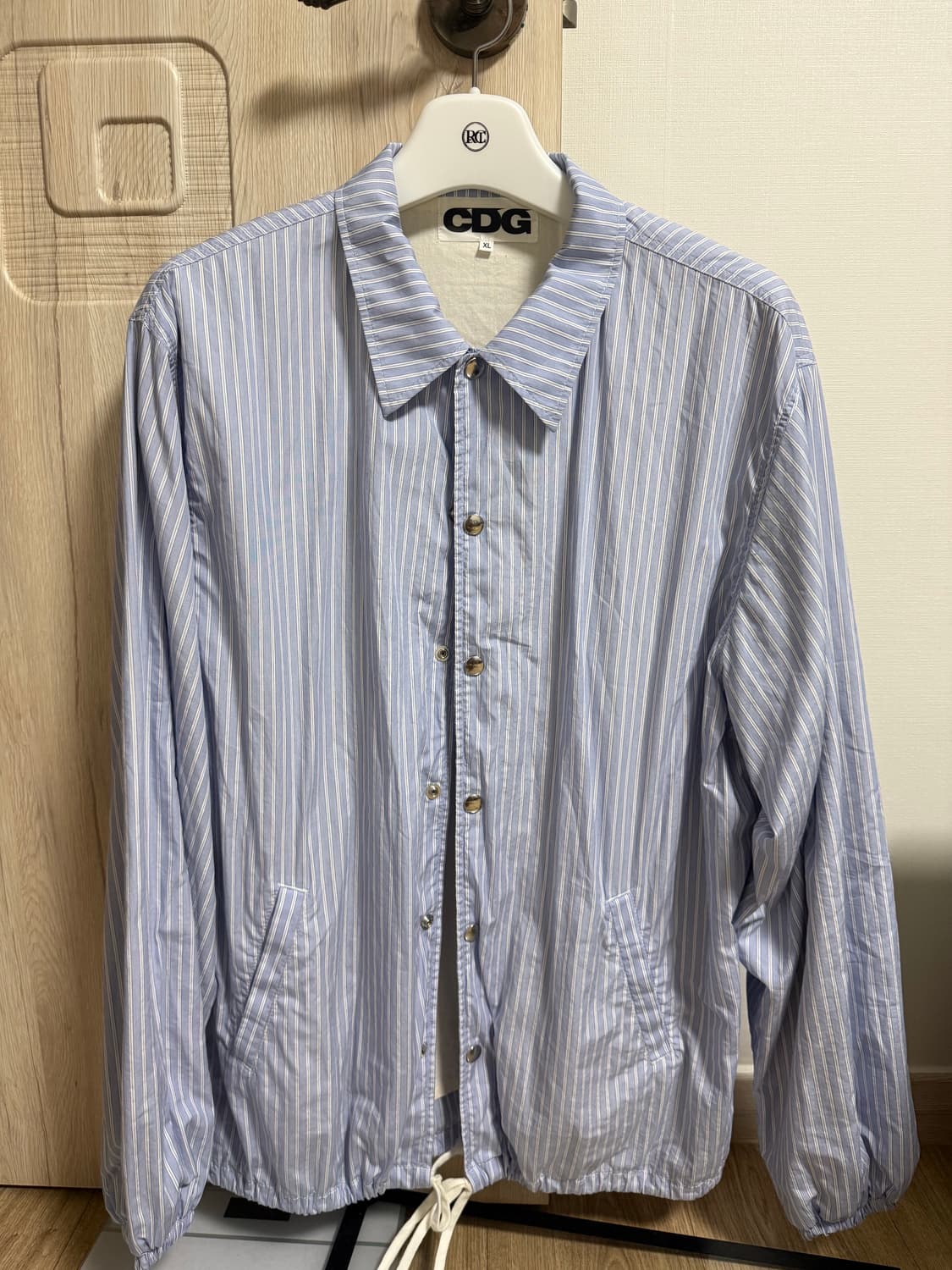 cdg 스트라이프 코치자켓 xl 상품이미지2