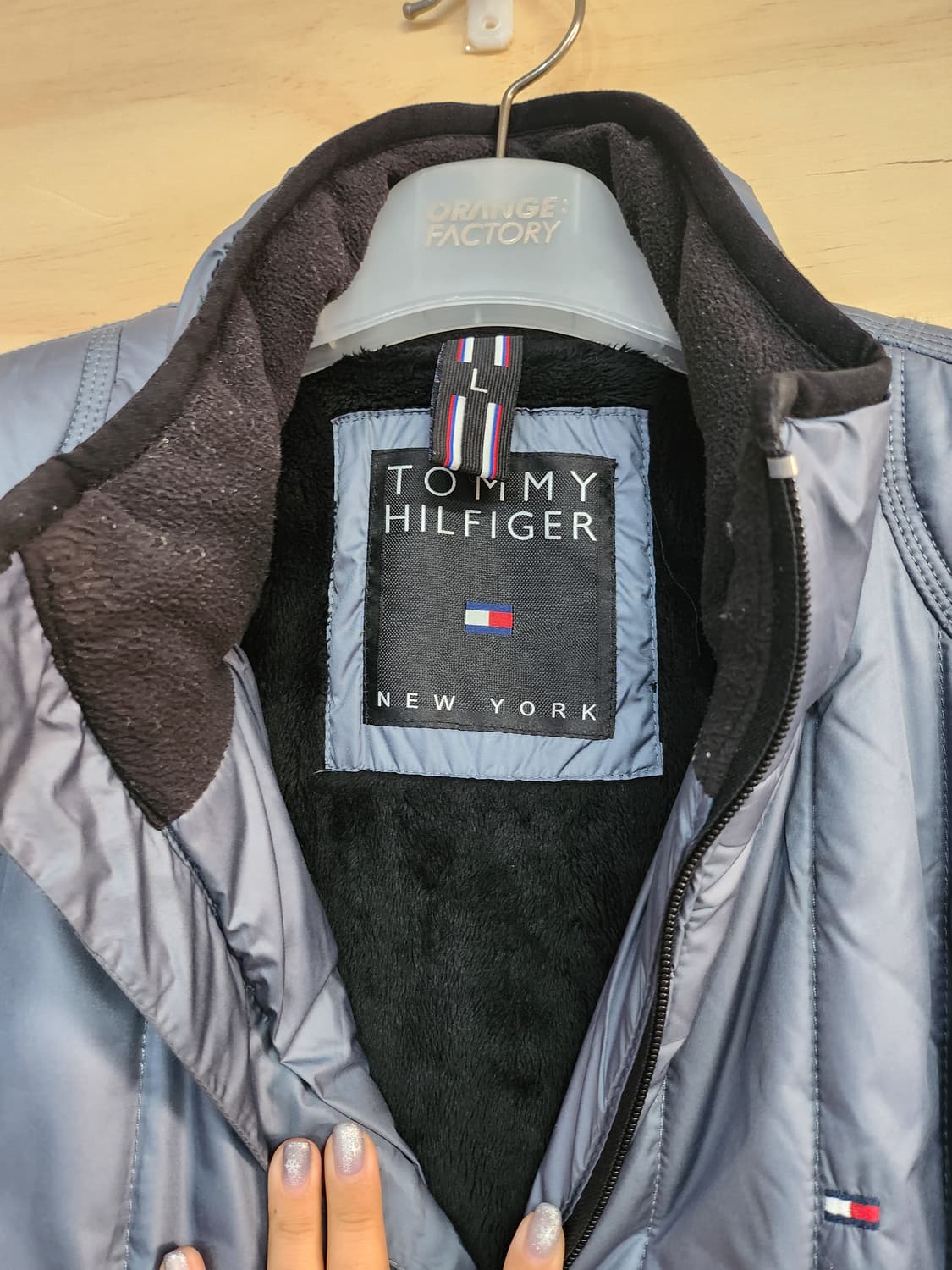 511) 타미힐피거 남성 퀼팅 장기모 패딩 점퍼 상품이미지5