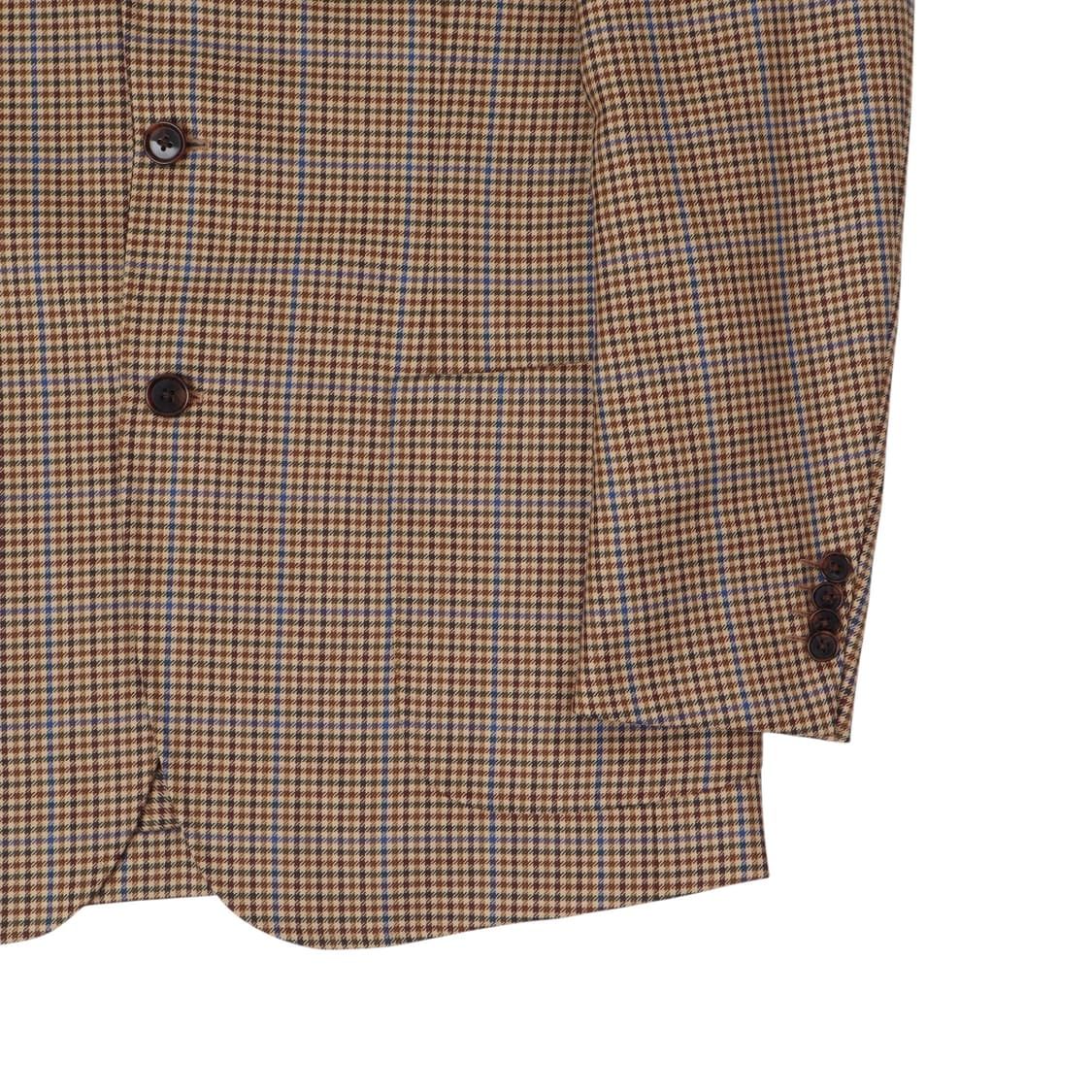 Lamarche 라마르쉐 나폴리 우븐 울 하운드투스 체크 블레이저 자켓 상품이미지3