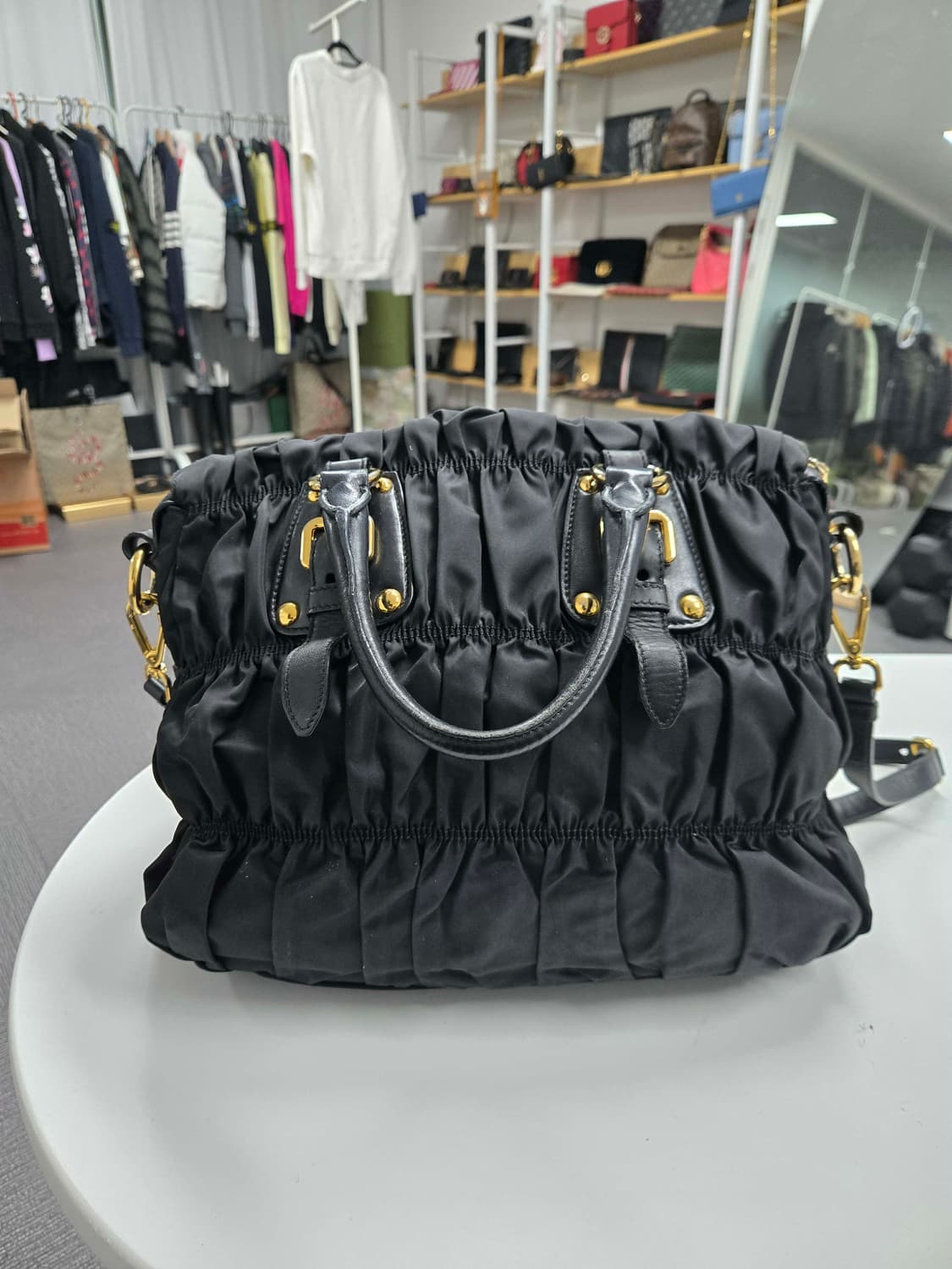 [40%할인] 프라다 사피아노 고프레백 상품이미지2