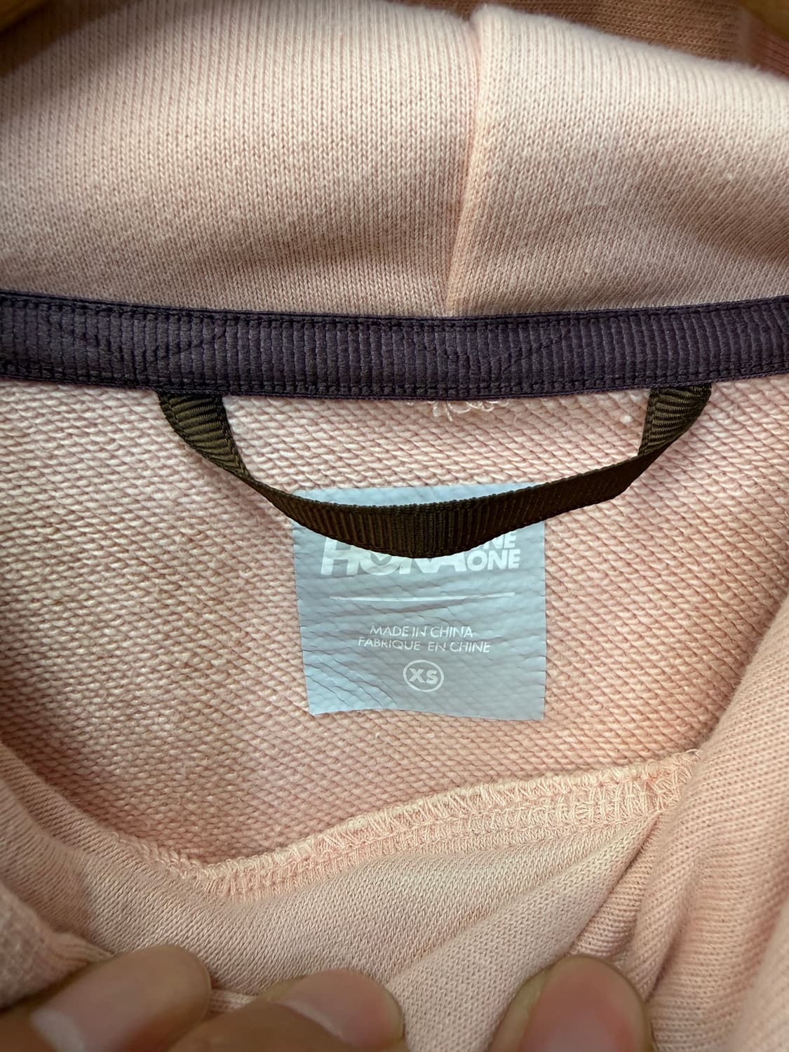 정품) 호카 HOKA 여성 오버핏 후드티 XS 상품이미지6