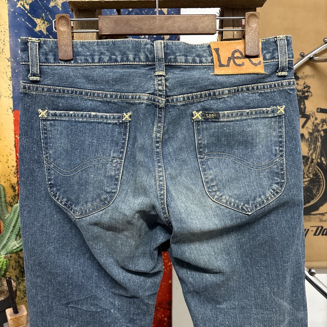 00s 리 아메리칸 라이더스 빈티지 워시드 데님팬츠 N901   상품이미지6