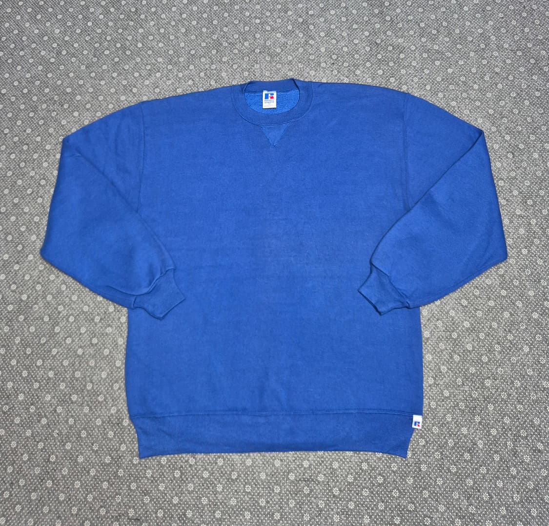 [XL] 90s 러셀 블루 스웻 -324 상품이미지1