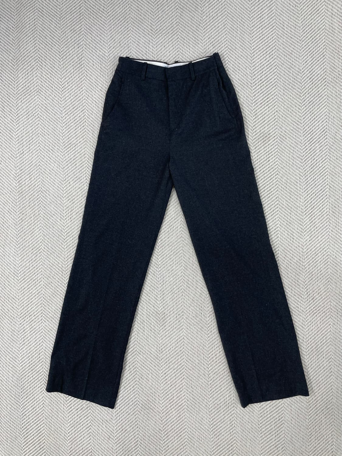 ZARA X ADERERROR 울 슬랙스 팬츠 차콜 XS 상품이미지1