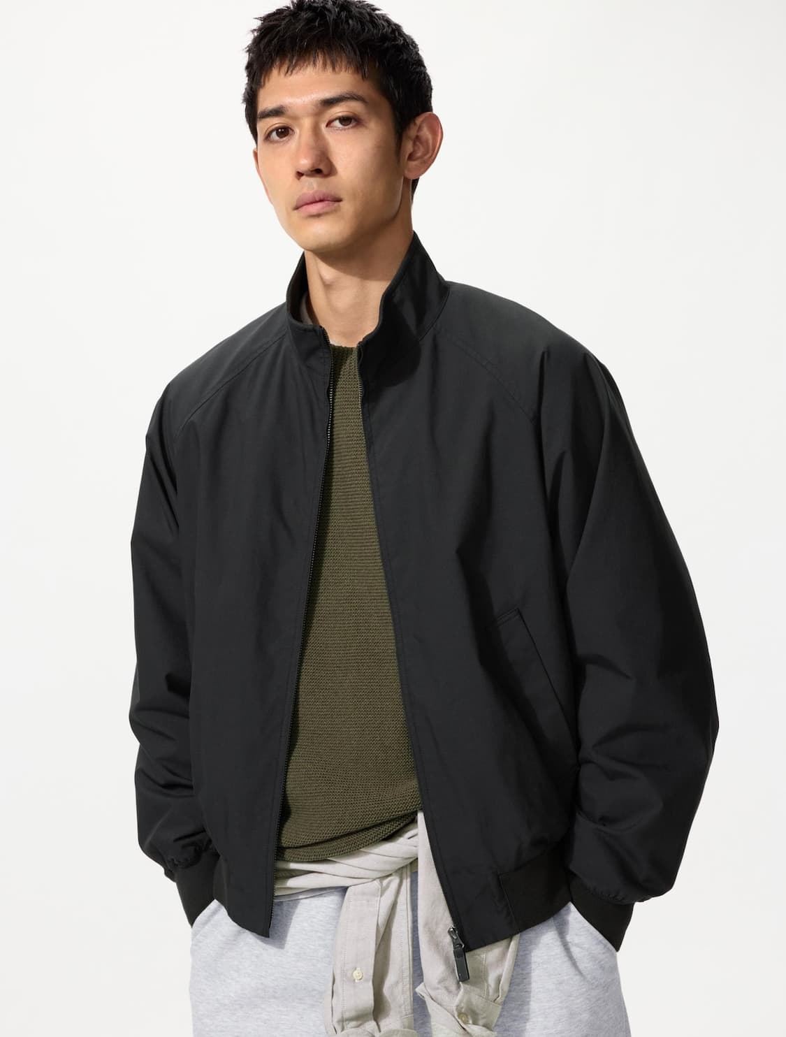 해링턴 자켓 블랙  상품이미지1