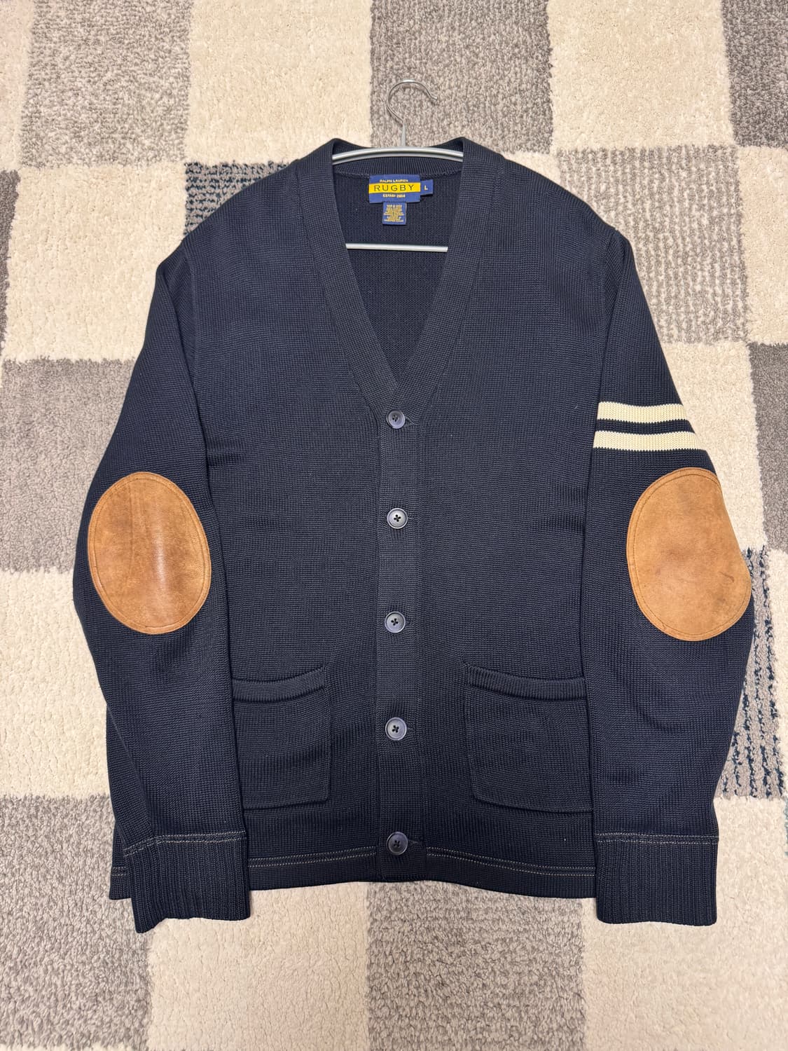 폴로 럭비 가디건 판매합니다. 상품이미지1