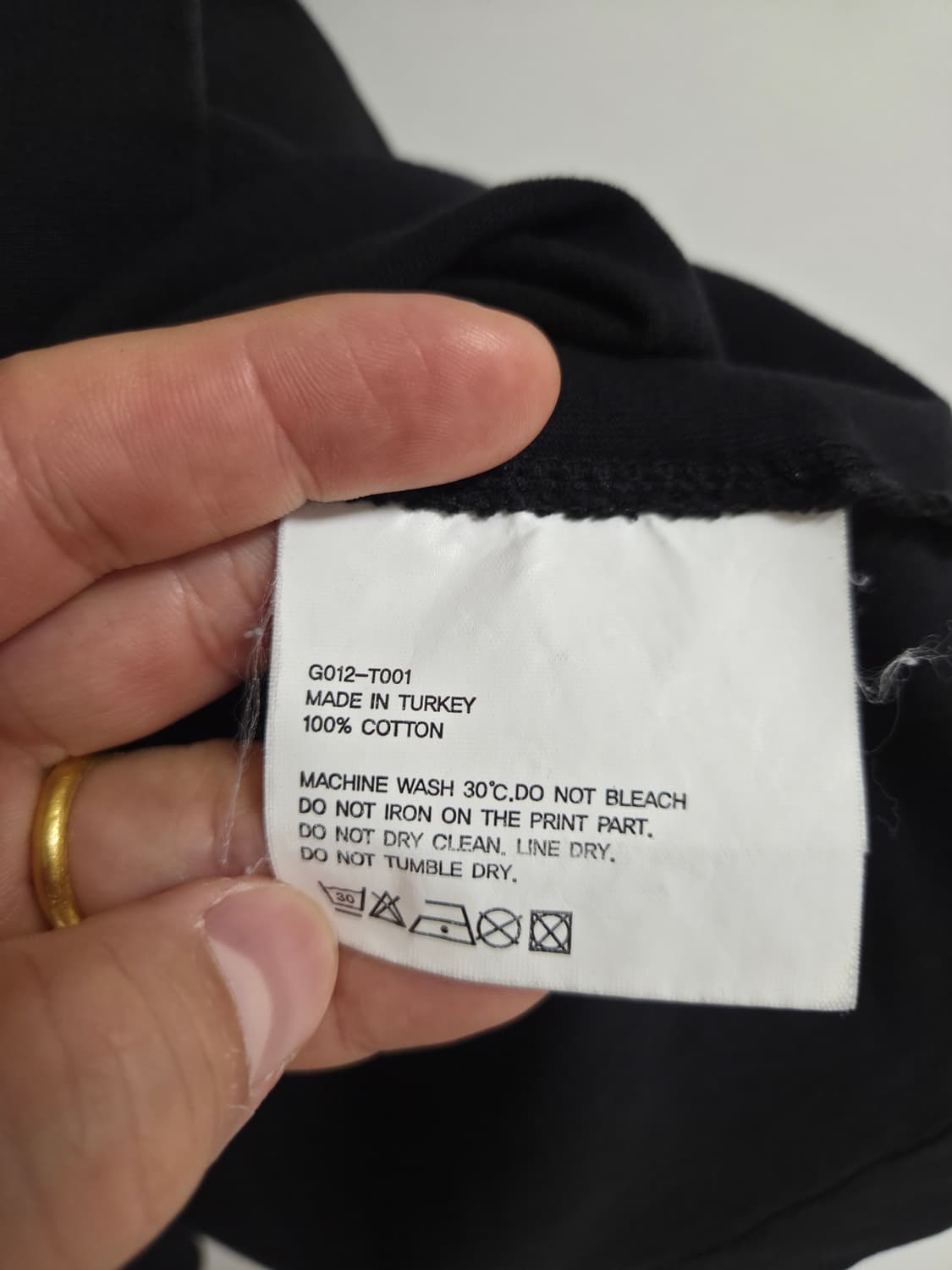 고샤 18ss 로고 반팔티 상품이미지4