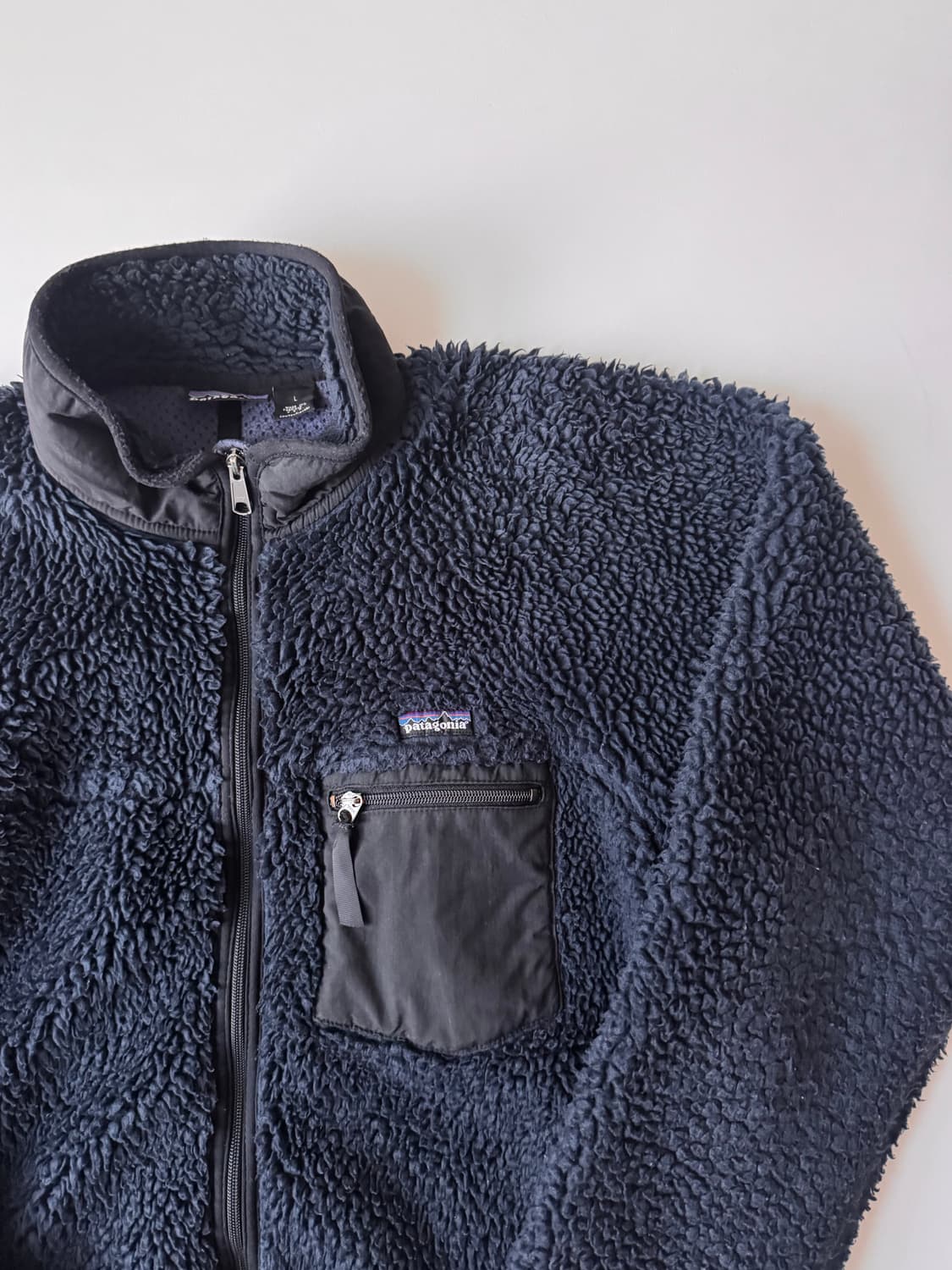 2002 파타고니아 레트로 딥파일 가디건 네이비 상품이미지4
