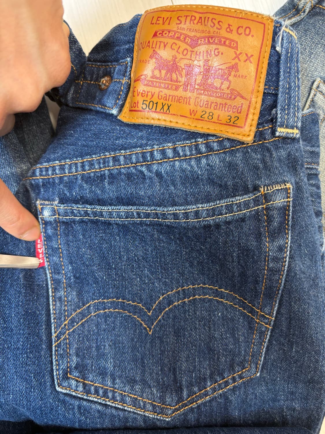 LVC 리버이스 501xx 표기 28 상품이미지4