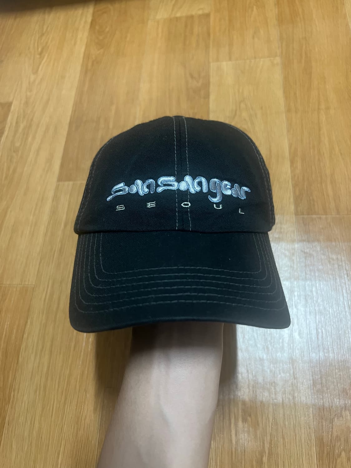 산산기어 서큐레이트 타입 캡 블랙 상품이미지3