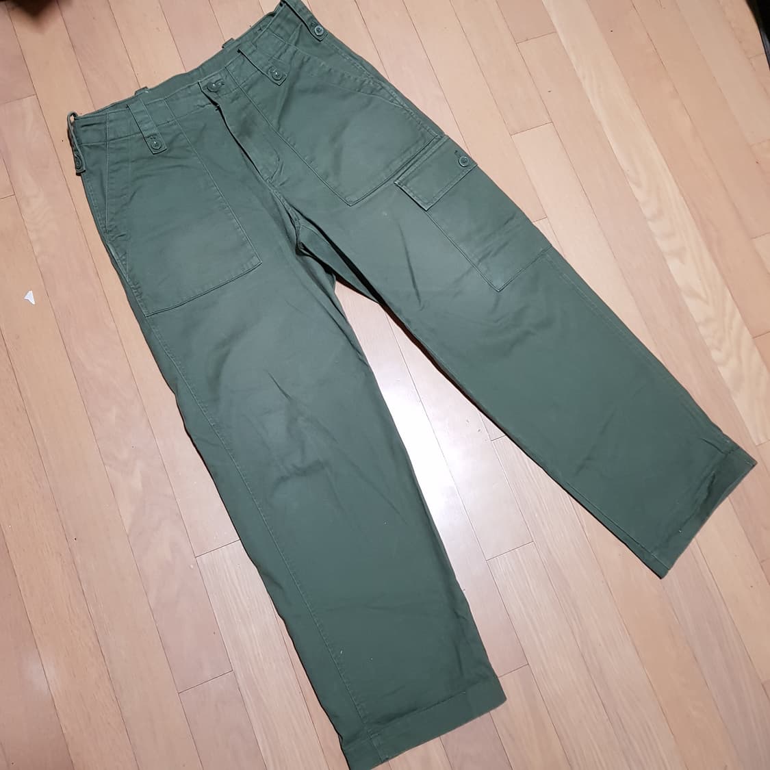 31 32 / 무신사 스텐다드 밀리터리팬츠/토415-55 상품이미지3