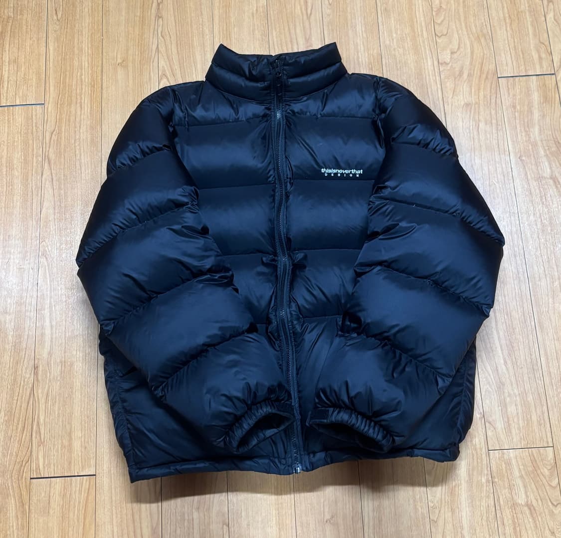 디스이즈네버댓 DSN 다운 푸퍼자켓 숏패딩 블랙 L 상품이미지2