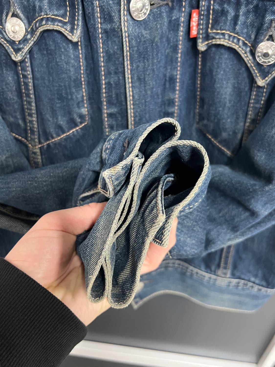 Levis 리바이스 70901 트러커 데님 자켓 상품이미지4