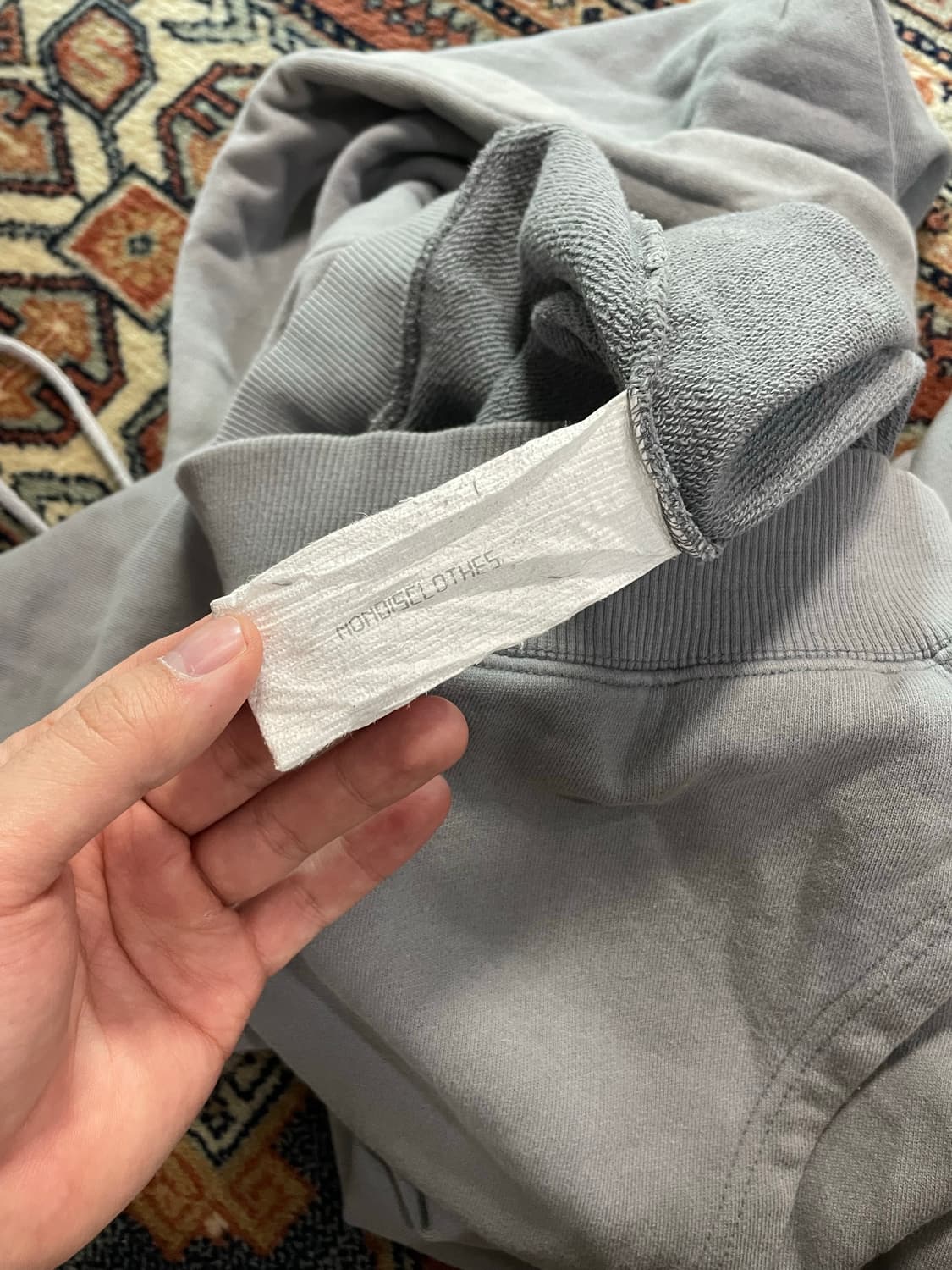 논디스클로스 키드밀리 브랜드 스웻 셋업 상품이미지4