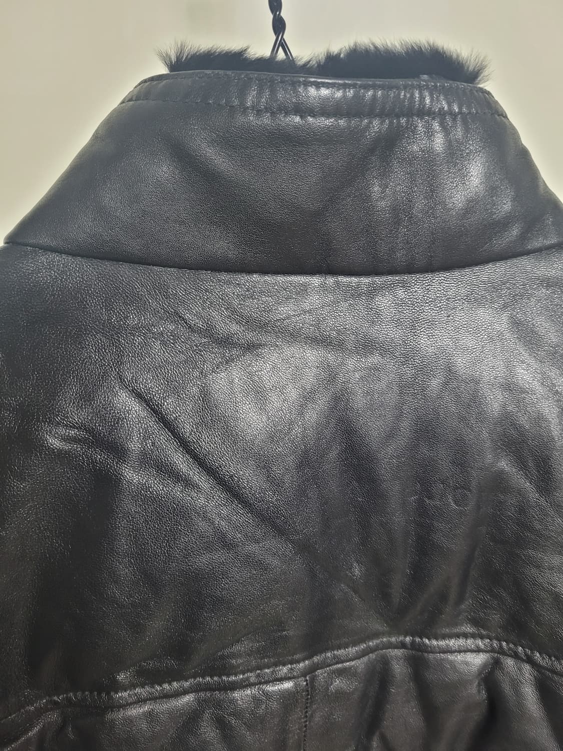 남성 양가죽 위즐카라 구스다운 상품이미지4