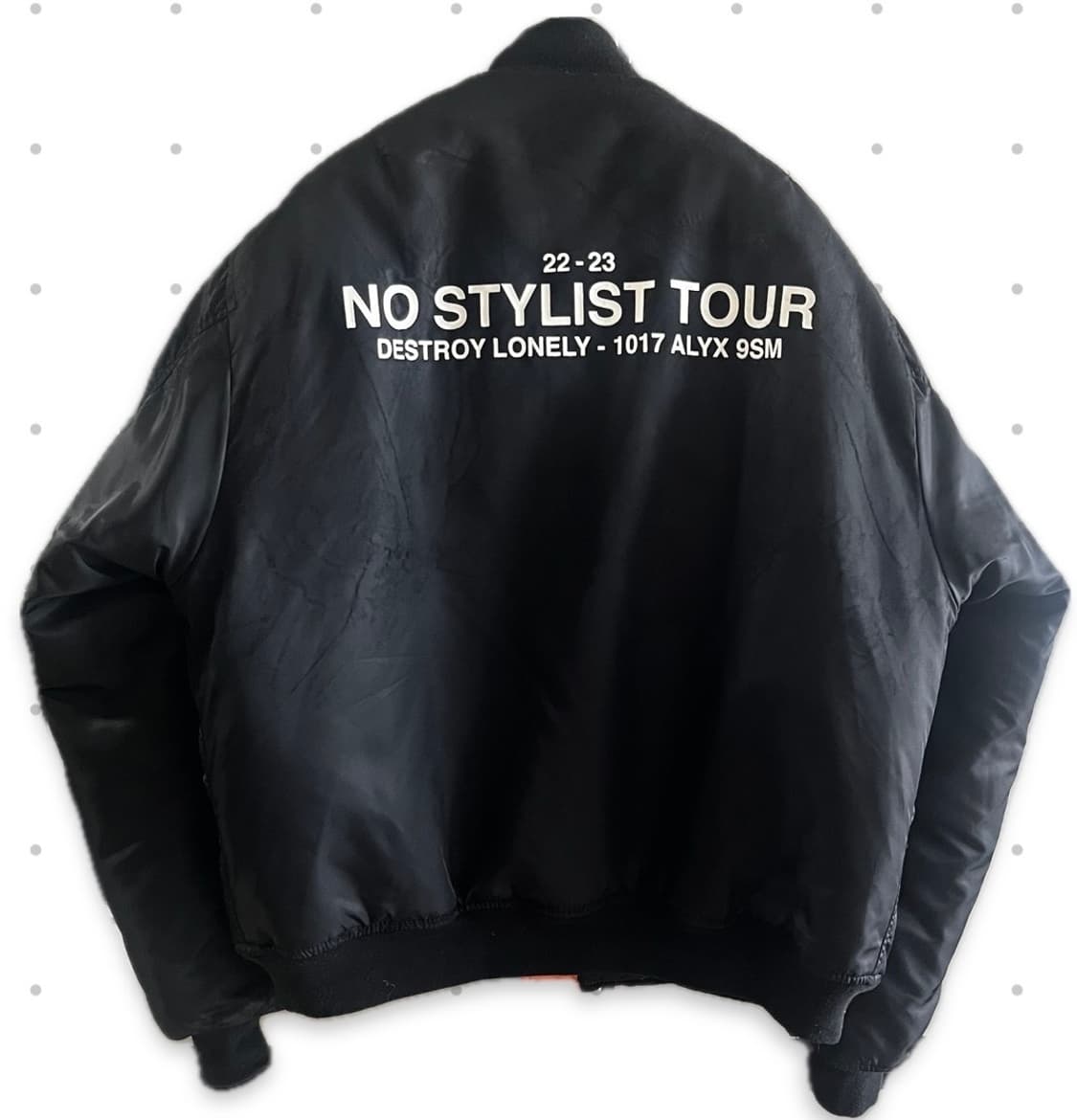 1017 ALYX 9SM : NO STYLIST TOUR BOMBER 상품이미지1