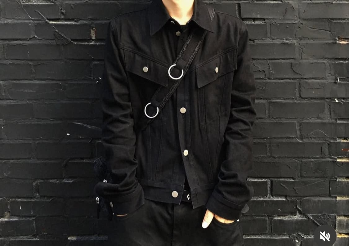 지즈루이스 블랙 데님자켓 M 상품이미지1