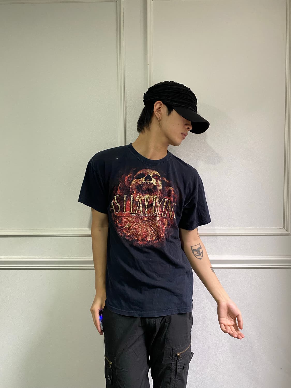 Rock Print Band Tee 상품이미지1