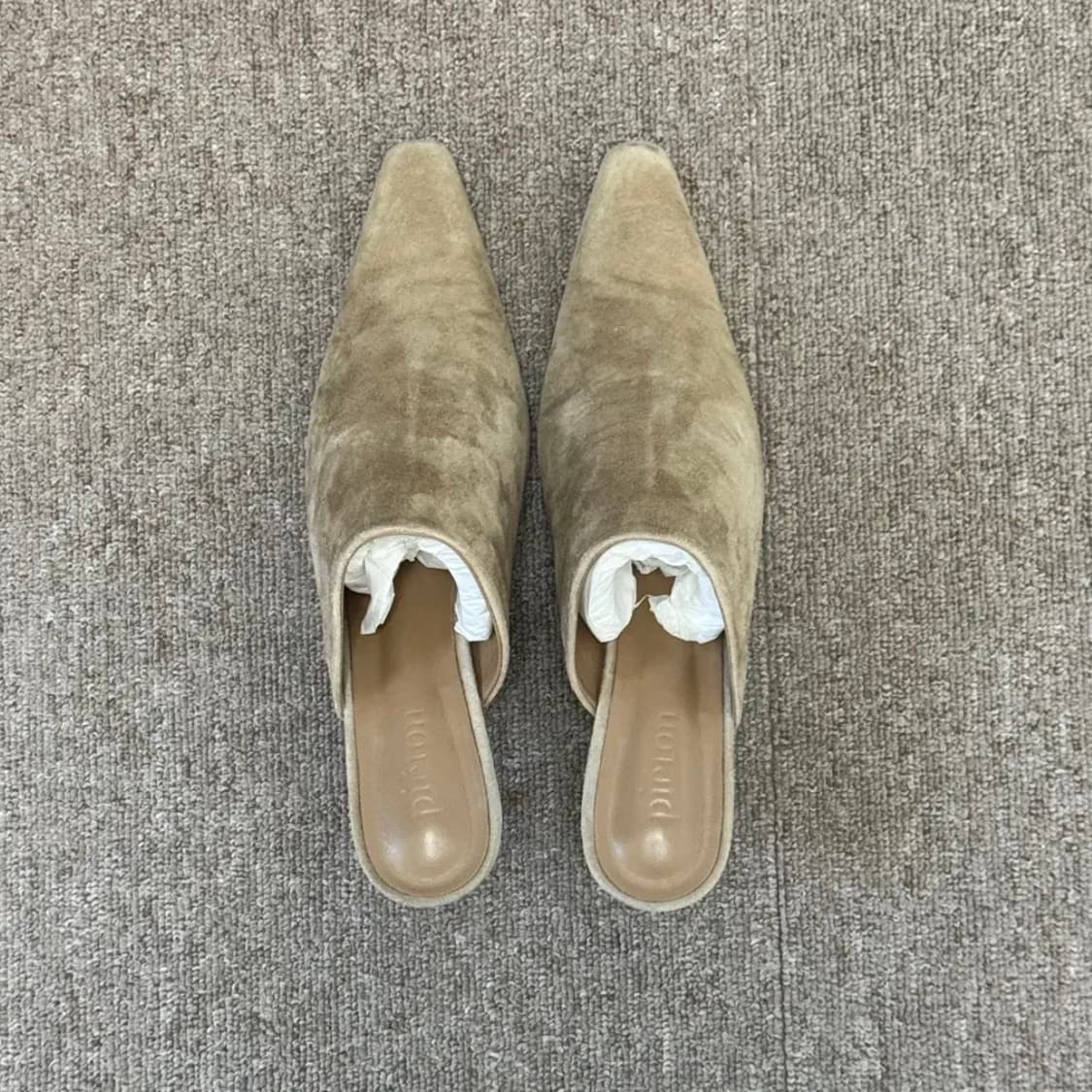 (pieton 피에톤) BAZAS mule_tan 250 상품이미지3