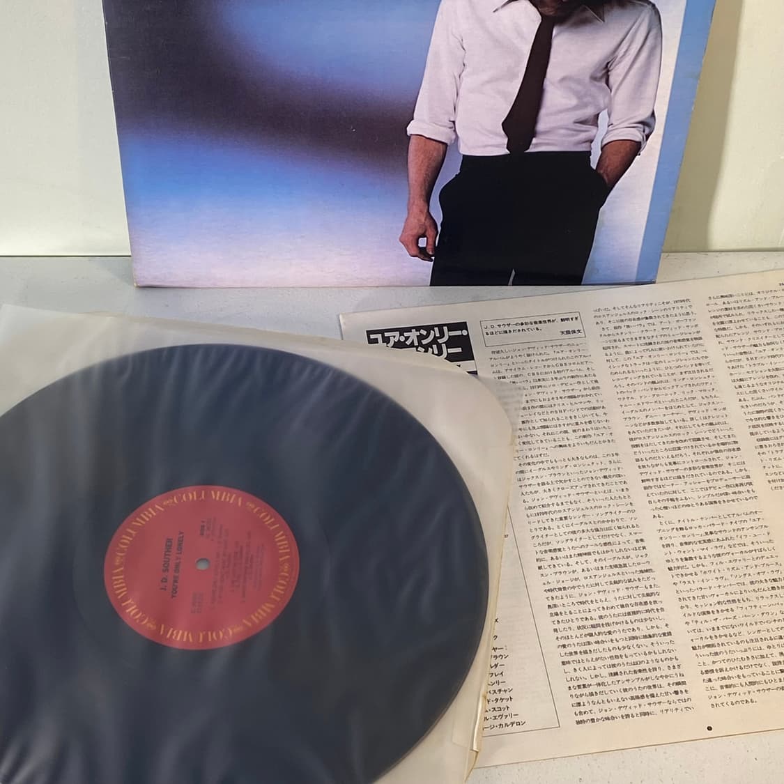 (중고LP-팝록) J.D. Souther -You're Only 상품이미지3